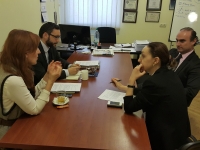 პარლამენტის საბიუჯეტო ოფისის შეხვედრა GIZ-ის ექსპერტთან